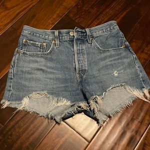 Levi 501 jean shorts